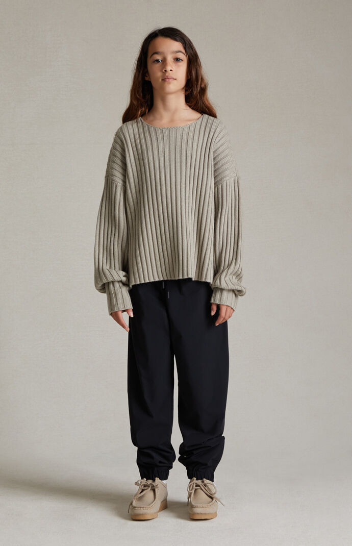 Fear of God Essentials Essentials Jet Black Nylon Track Fear of God Essentials Essentials Jet Black Nylon Track