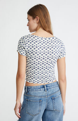 Candy Cane Cinched T-Shirt image number 4