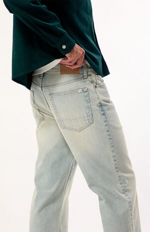 Logan Relaxed Straight Jeans Light Indigo image number 5