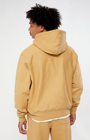 Mini C Reverse Weave Pullover Hoodie image number 3