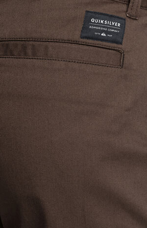 Brown Everyday Union Stretch Chino Shorts Brown Everyday Union Stretch Chino Shorts image number null