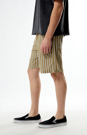 Striped Beach Linen Shorts image number 3