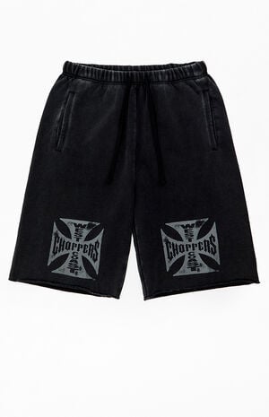 Logo Baggy Fleece Sweat Shorts image number 3