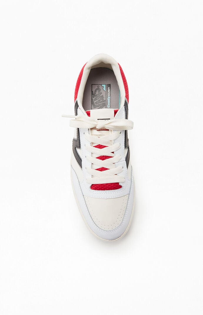 Red vans pacsun top