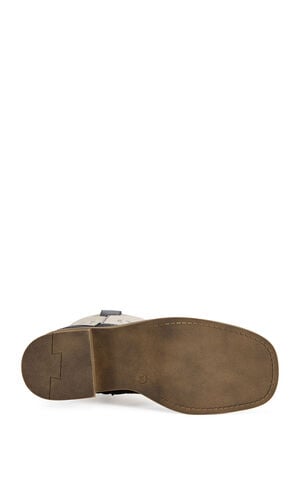 Women's Mariana Black & White Western Boots image number 5