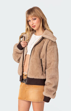 Ashton Faux Fur Jacket image number 3