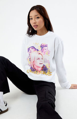 Britney Spears Crossroads Crew Neck Sweatshirt image number 3