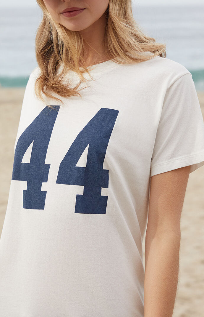 ◆AEAE◆ WEB LOGO TSHIRTS WHITE AE44SUTS016WHT AE Boxy Logo Graphic T-Shirt