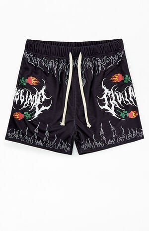 Fire Mesh Basketball Shorts