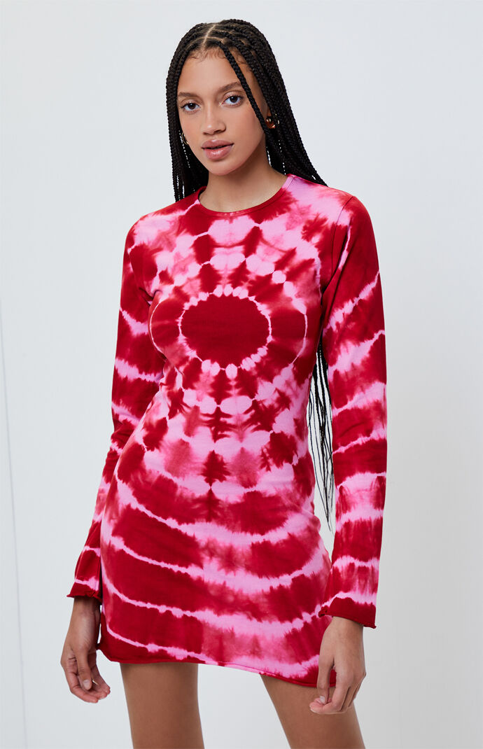 pacsun red dress