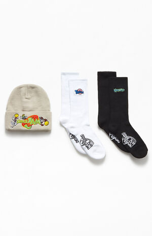 Space Jam Beanie & Socks Gift Set image number 2