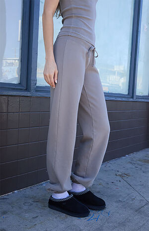 Light Gray Hilary Yoga Sweatpants image number 2