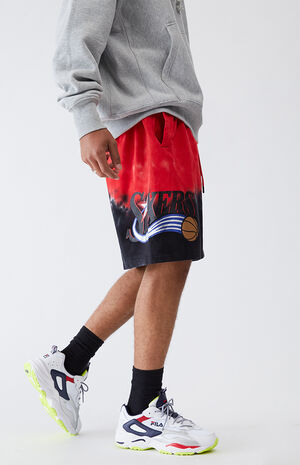 Tie-Dyed Sixers Shorts Tie-Dyed Sixers Shorts image number null