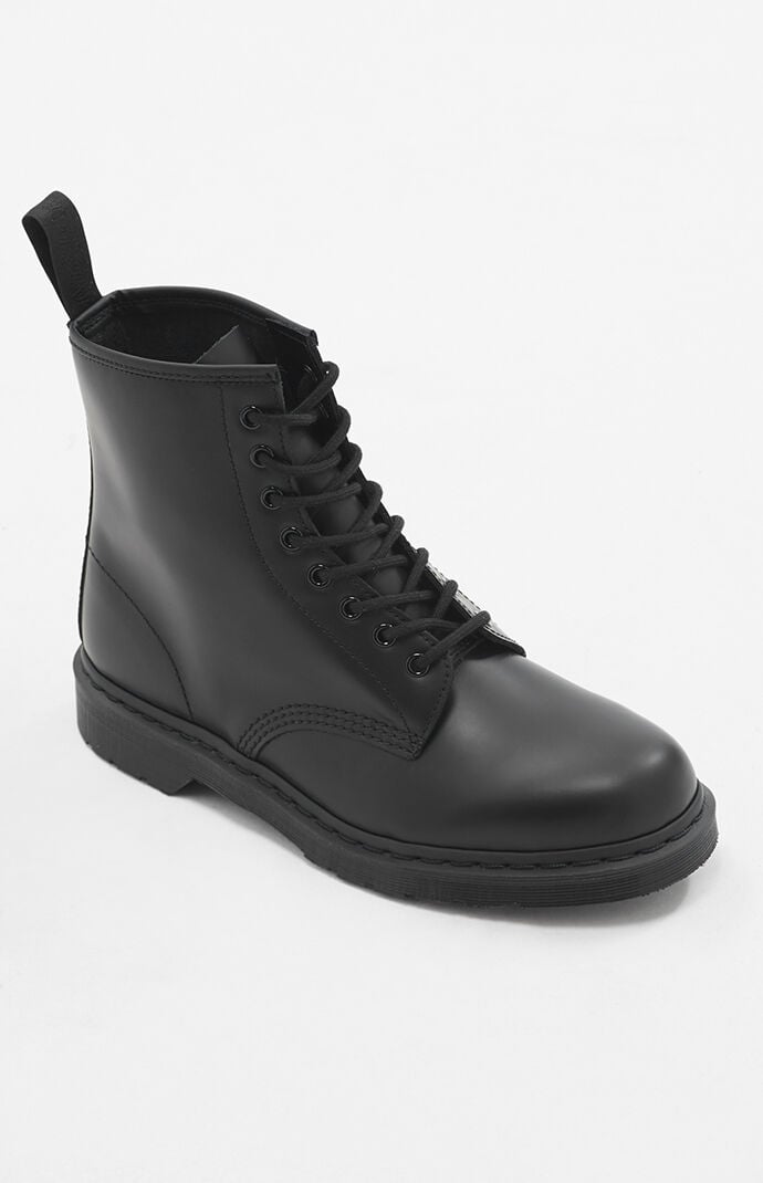 Dr Martens 1460 Mono Leather Black Boots | PacSun
