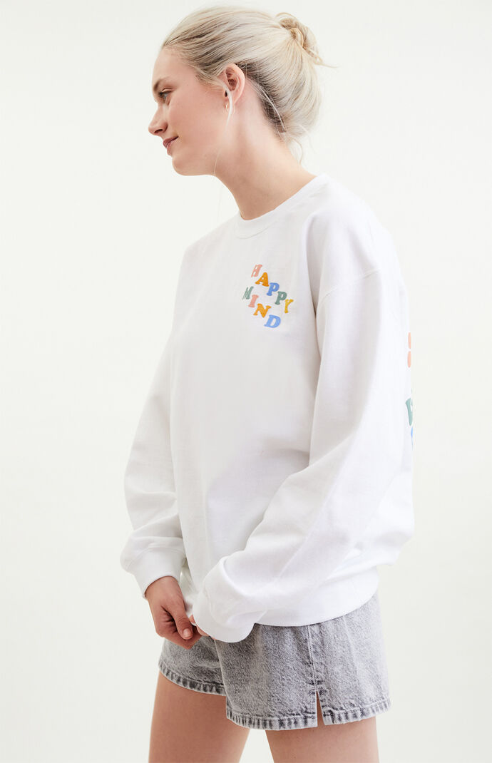 x Smiley Peace Of Mind Happy Mind Crew Neck Sweatshirt