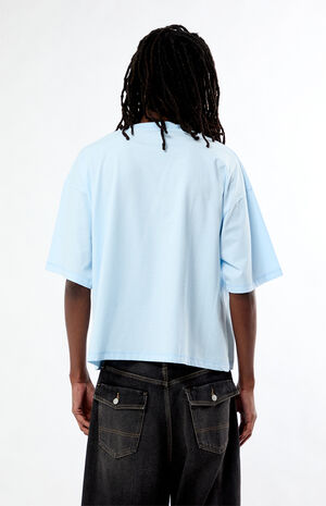 Purple Cropped Boxy T-Shirt image number 4