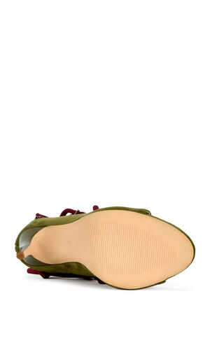 Women's Anita Olive Stiletto Sandals image number 5