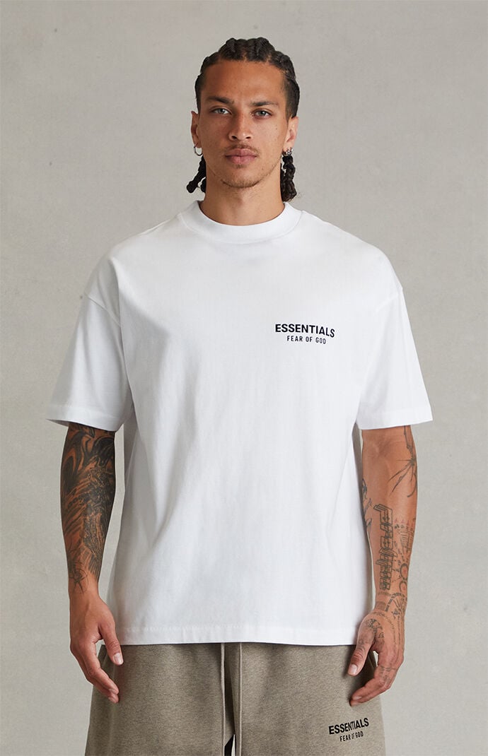 Fear of God ESSENTIALS Bright White Classic T-Shirt