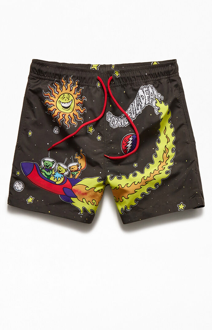 Grateful Dead Rocket 15 Swim Trunks PacSun