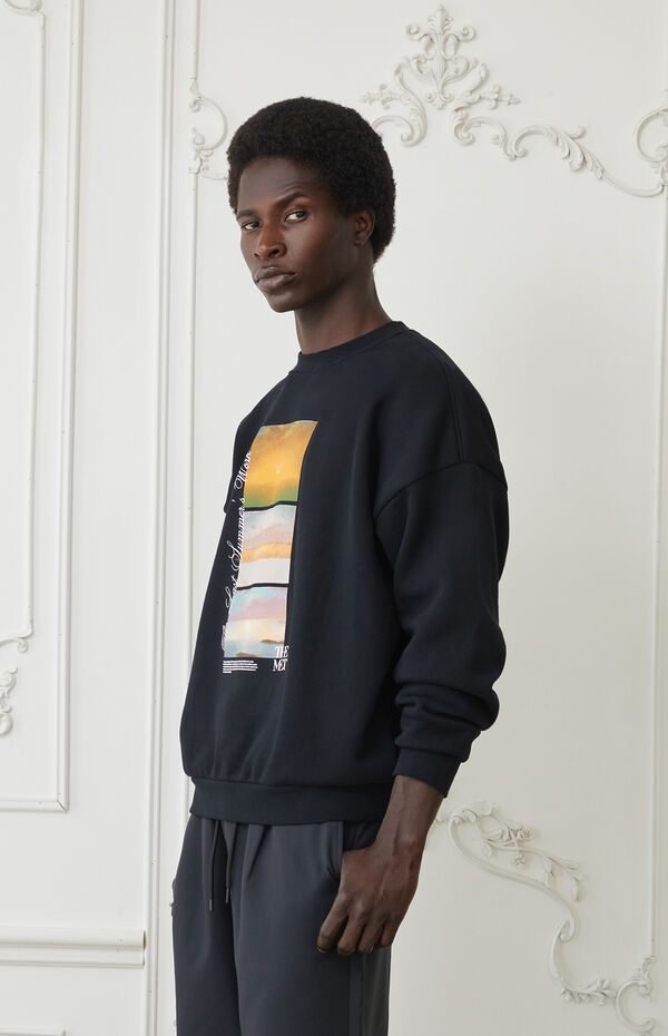 The Met x Pacsun Last Summer's Work Crew Neck Sweatshirt