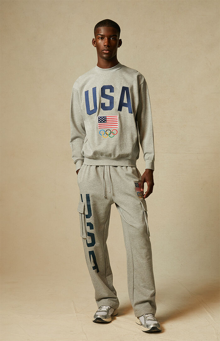USA Crew Neck Sweatshirt