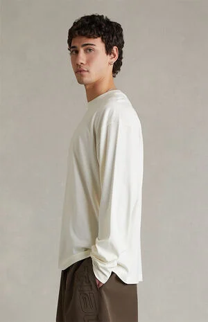 Ivory Signature Long Sleeve T-Shirt image number 3