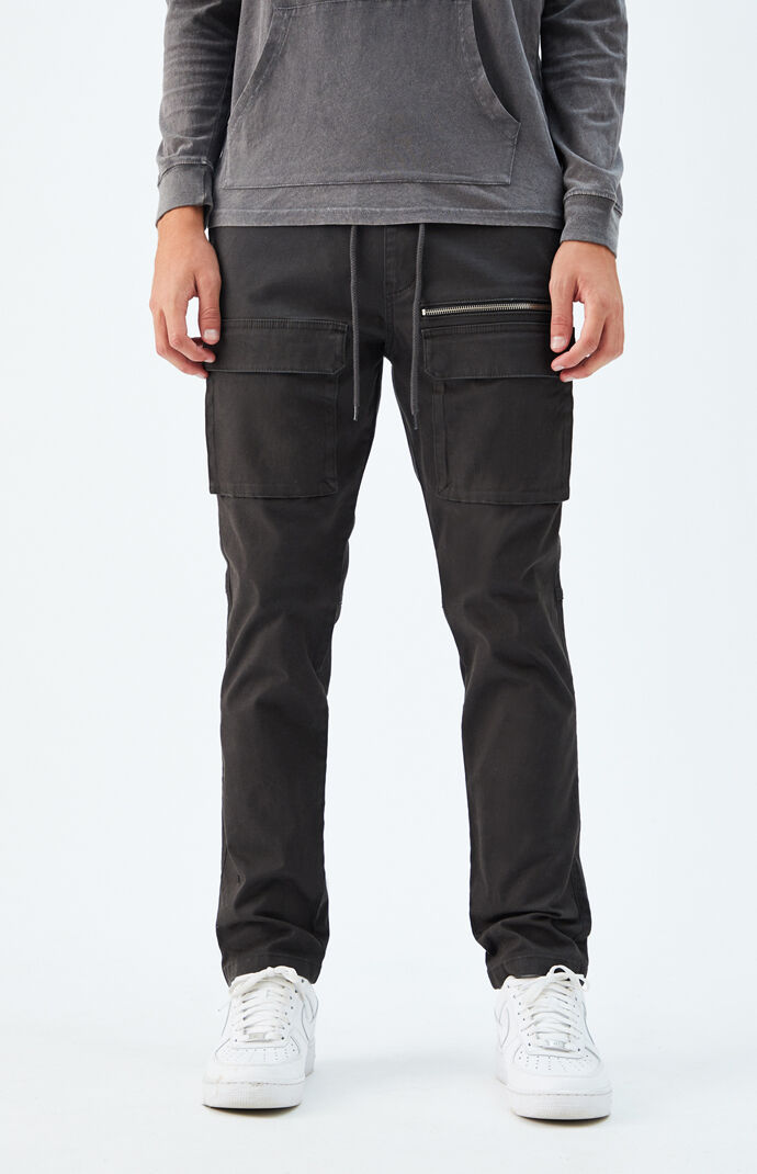 PacSun Utility Black Slim Cargo Pants | PacSun