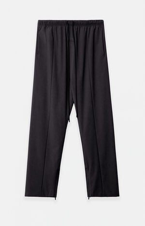 Vintage Black Relaxed Track Pants image number 1