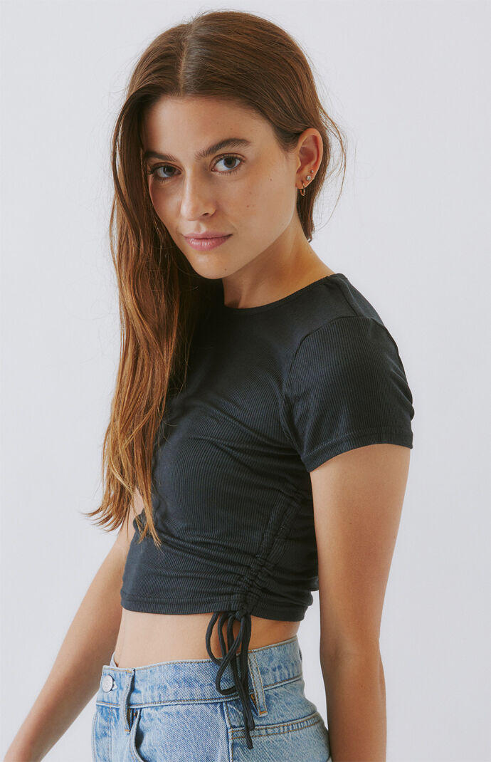 Baby Girl Cinched T-Shirt