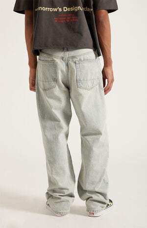 Dylan Baggy Jeans Light Wash Tinted image number 3
