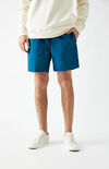 Blue Primary Nylon Volley Shorts Blue Primary Nylon Volley Shorts image number null