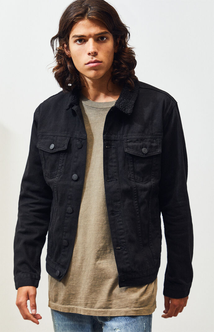 pacsun jean jacket mens