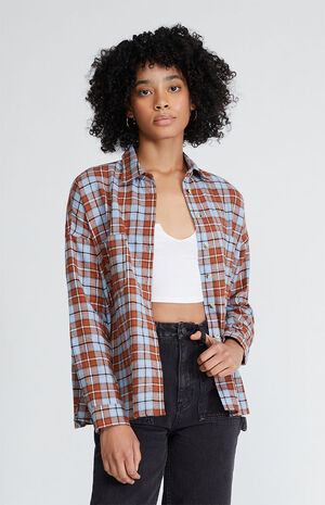 Boyfriend Flannel Shirt image number 1