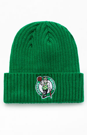 Boston Celtics Ribbed Beanie image number 1