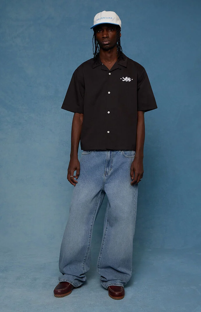 Pacsun Blake Extreme Baggy Jeans Light Indigo