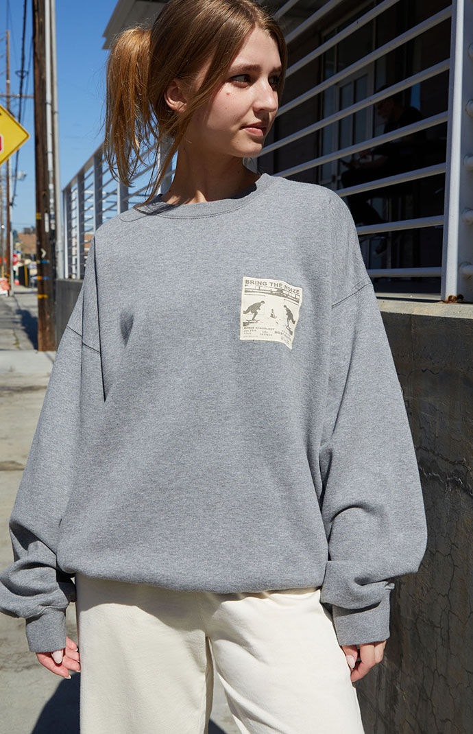 John Galt Erica Bring The Noize Crew Neck Sweatshirt | Pacsun