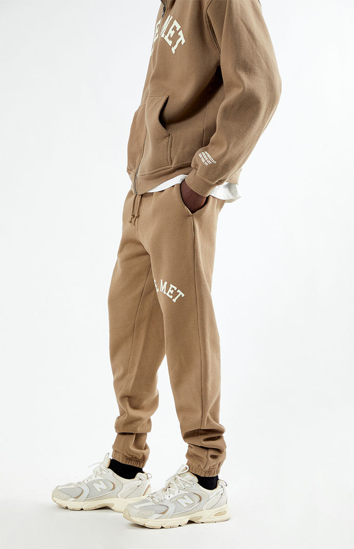 【MUCENT】 SIGNATURE ARC BACK LOGO SWEAT PANTS UNISEX Arch Saint Sweat Pants - Grey – Feature