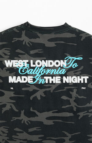 x Pacsun West London Camo T-Shirt image number 3