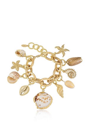 Mermaid Tears 18k Gold Plate Bracelet image number 1