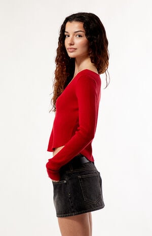 Woodland V-Neck Sweater image number 3