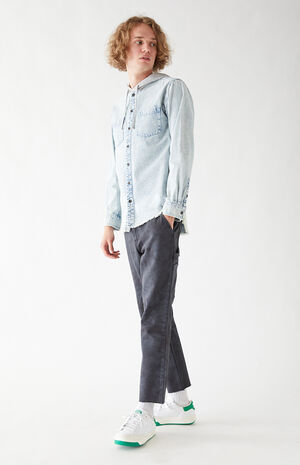 Denim Hoodie Denim Hoodie image number null