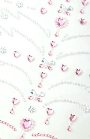 Cosmic Hearts Face Stickers image number 2