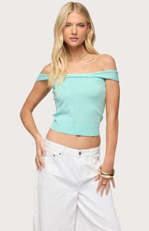 Sami Off Shoulder Knit Top image number 1