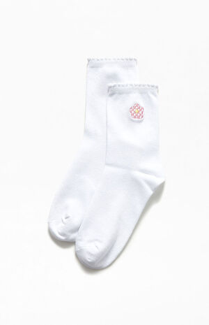 Checker Daisy Socks image number 1