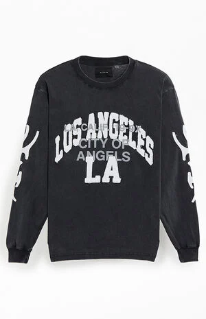 City of Angels Applique Long Sleeve T-Shirt image number 1