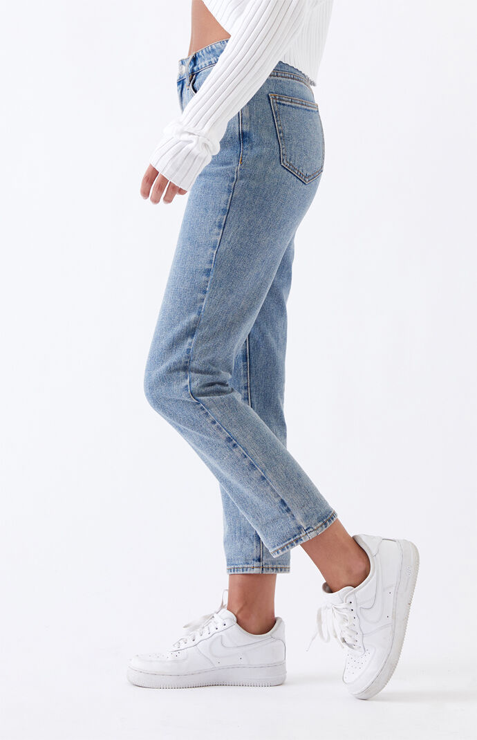 Lexie Blue Mom Jeans