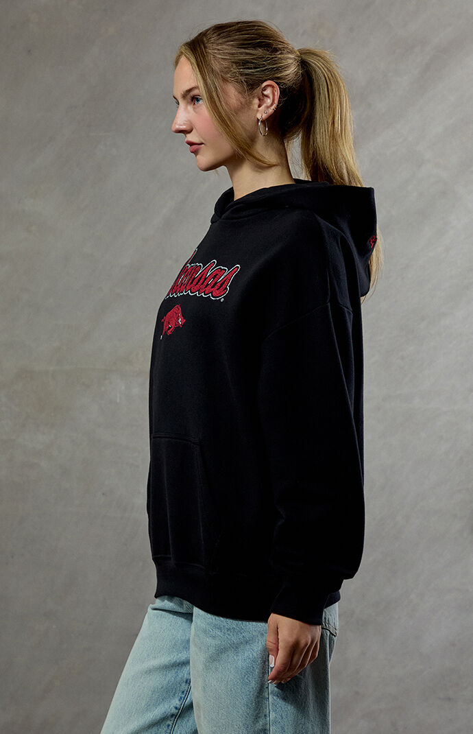 WILD COLLECTIVE Arkansas Razorbacks Embroidered Hoodie