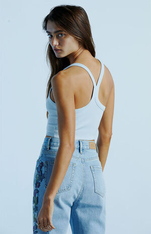 Honey Ribbed Tank Top image number 3