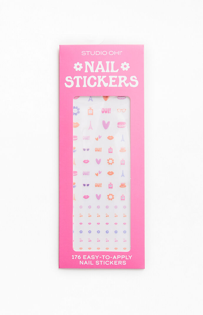 Studio Oh French Adventure Nail Stickers