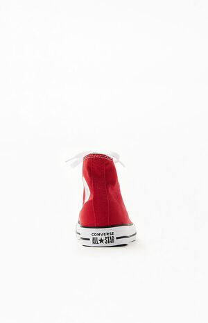 Kids Red All Star High Top Shoes image number 3